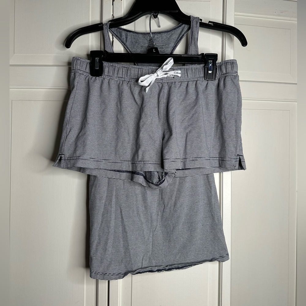 Calvin Klein Two Piece Sleep Set Black And White … - image 1